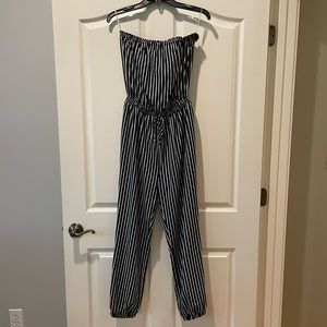 Strapless jumpsuit